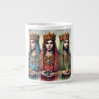 Caneca De Café Grande Cama Especialista - Reis Sagrados