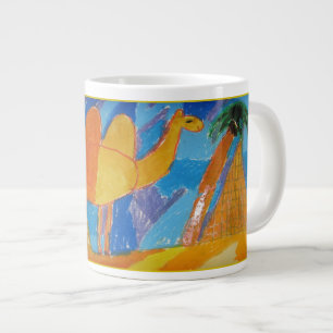 Caneca De Café Grande Camel Art by Kids