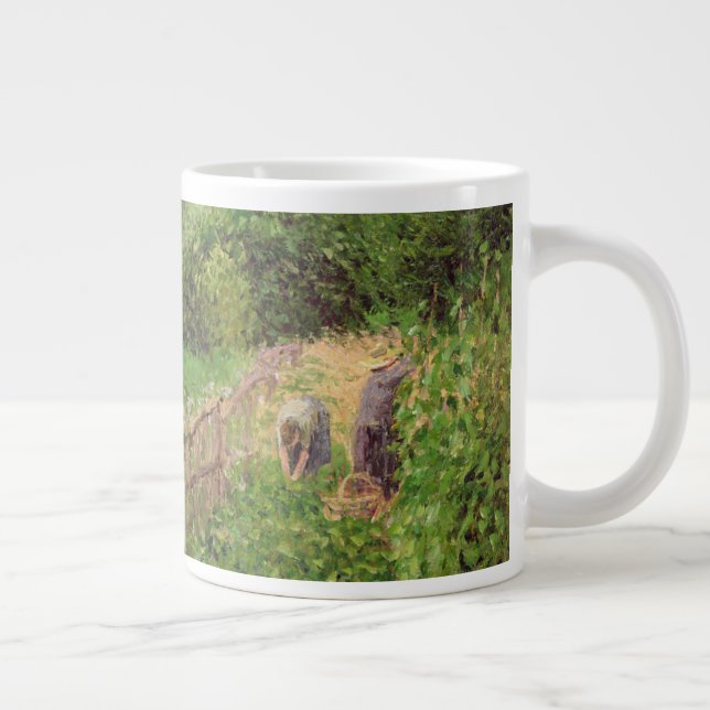 Caneca De Café Grande Camille Pissarro| Pagamento, temps gris a Eragny (Direita)