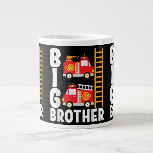 Caneca De Café Grande Caminhão de Bombeiros Infantil Tema de Bombeiros I