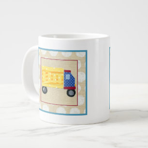 Caneca De Café Grande Caminhão de Despejo Infantil de Chariklia Zarris