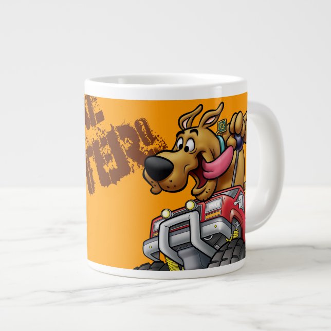 Caneca De Café Grande Caminhão Scooby Doo-Monster (Frente Esquerda)