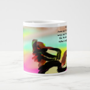 Caneca De Café Grande caminho de jesus 