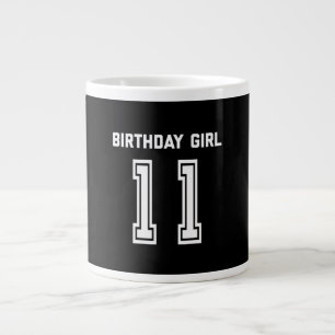 Caneca De Café Grande Camisa De Aniversário De 11 com Presente De 11 Ano