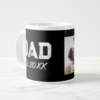 Caneca De Café Grande Camiseta Básica Masculina Personalizada Dia dos Pa