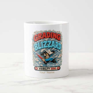 Caneca De Café Grande Camiseta engraçada personalizada de Avaliação Neva