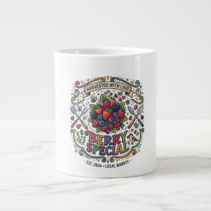 Caneca De Café Grande  Camiseta Especial de Fruta