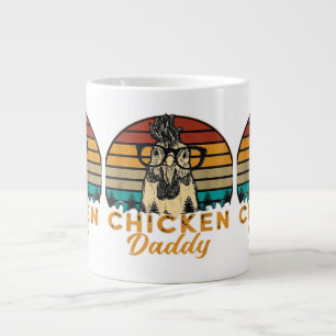Caneca De Café Grande Camiseta Masculina Frango Pai Galinha Galo Fazende