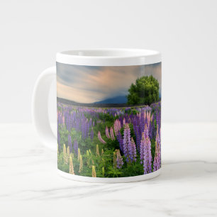 Caneca De Café Grande Campo de Tremoço na Nova Zelândia