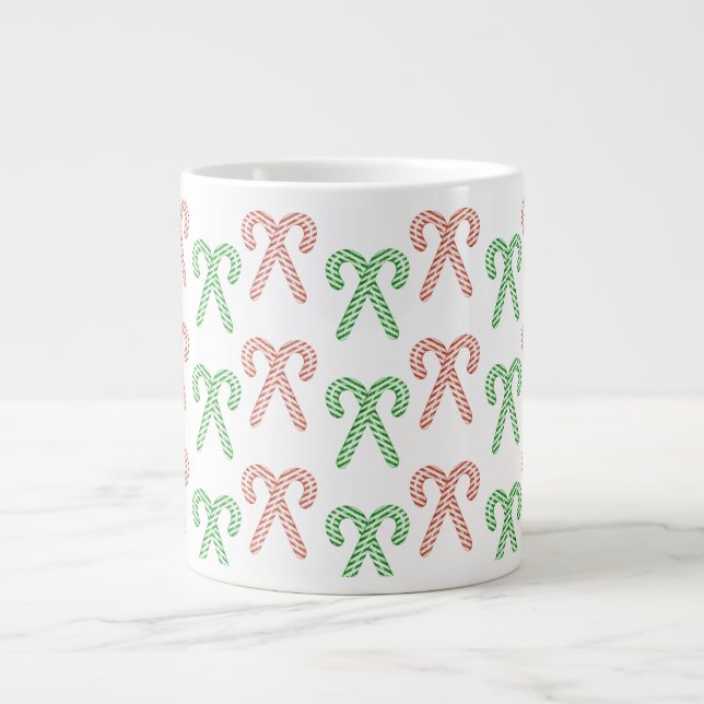 Caneca De Café Grande Cana-doce/menta-pimenta (Frente)