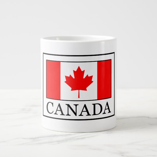 Caneca De Café Grande Canadá (Frente)