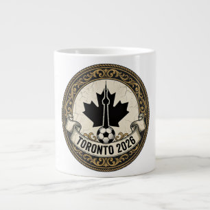 Caneca De Café Grande Canadá Copa de Café do Torcedor de Futebol Cidade-