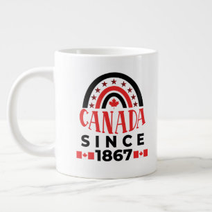 Caneca De Café Grande Canadá desde 1867