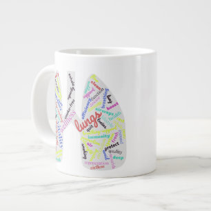 Caneca De Café Grande Canas Especiais Não Fumantes