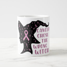 Caneca De Café Grande Cancer escolheu o mug da especialidade da bruxa er