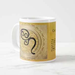 Caneca De Café Grande Cancer Leo Cusp Mug