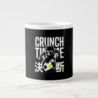 Caneca De Café Grande Caneca Gato Futebol - Perfeita para o Café do Dia