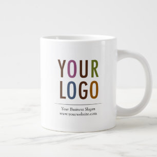 Caneca De Café Grande Caneca Gigante Grande Personalizada 20 oz com Logo
