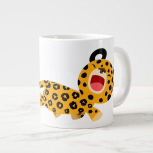 Caneca De Café Grande Caneca Grande Leão de Desenho Animado Engraçado