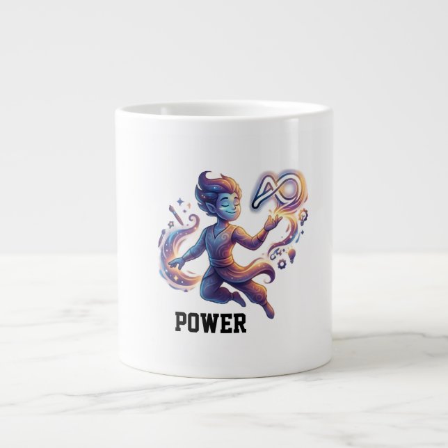 Caneca De Café Grande Caneca_Power (Frente)