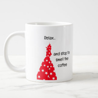 Caneca De Café Grande Caneca Relaxar Parar para Cheirar o Café