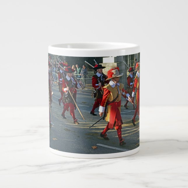 Caneca De Café Grande Caneta de paginação de Londres (Frente)