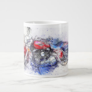 Caneca De Café Grande Canhão de Especialidades em Motocicletas