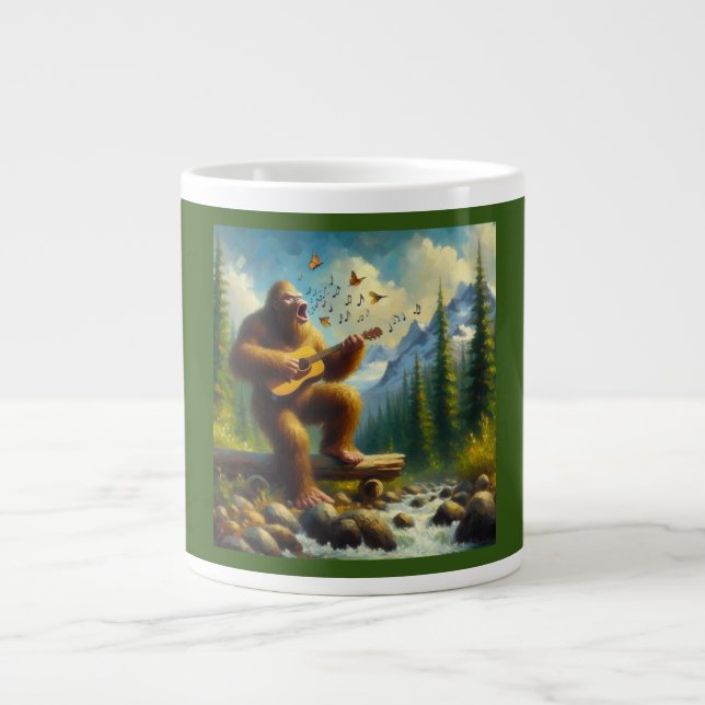 Caneca De Café Grande Canto Bigfoot (Frente)