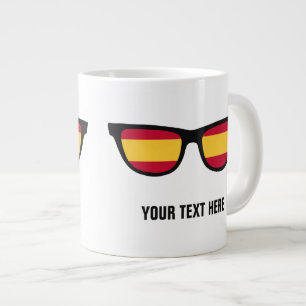 Caneca De Café Grande Canutos personalizados do Shades Espanhol
