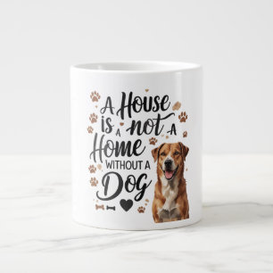 Caneca De Café Grande Cão Cachorro Gelado Jumbo Mug