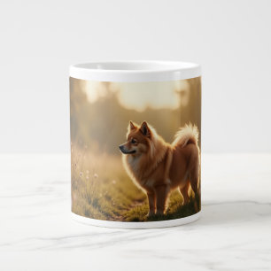 Caneca De Café Grande Cão Pomerano
