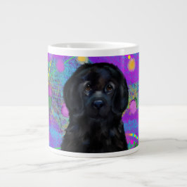 Caneca De Café Grande Cão Terra Nova
