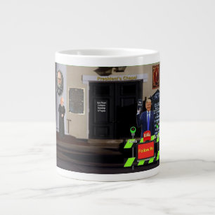 Caneca De Café Grande capela do presidente DC