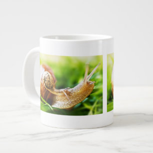 Caneca De Café Grande Caracóis
