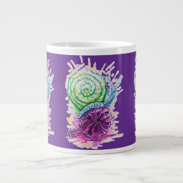 Caneca De Café Grande Caracol na Fig