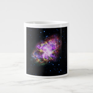 Caneca De Café Grande Caranguejo Nebula Supernova Remanescente Composto