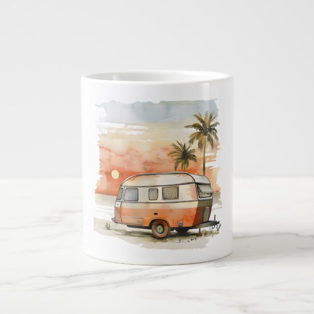 Caneca De Café Grande Caravan (Frente)