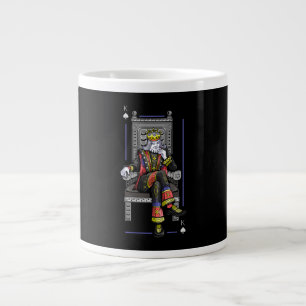 Caneca De Café Grande Card King