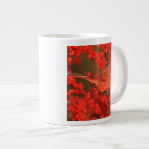 Caneca De Café Grande Cardinal do Norte macho vermelho, IL