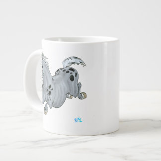 Caneca De Café Grande Caricatura Louca, Jumbo Mug