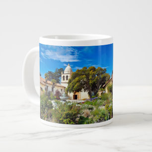 Caneca De Café Grande CARMEL MISSÃO BASILICA Jumbo Mug