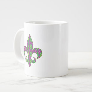 Caneca De Café Grande Carnaval Argyle Specialty Mug