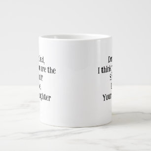 Caneca De Café Grande Caro Pai, acho que você é o Shiznit! Presente únic