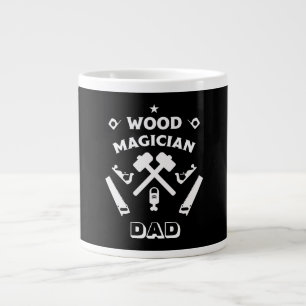 Caneca De Café Grande Carpenter Woodworker
