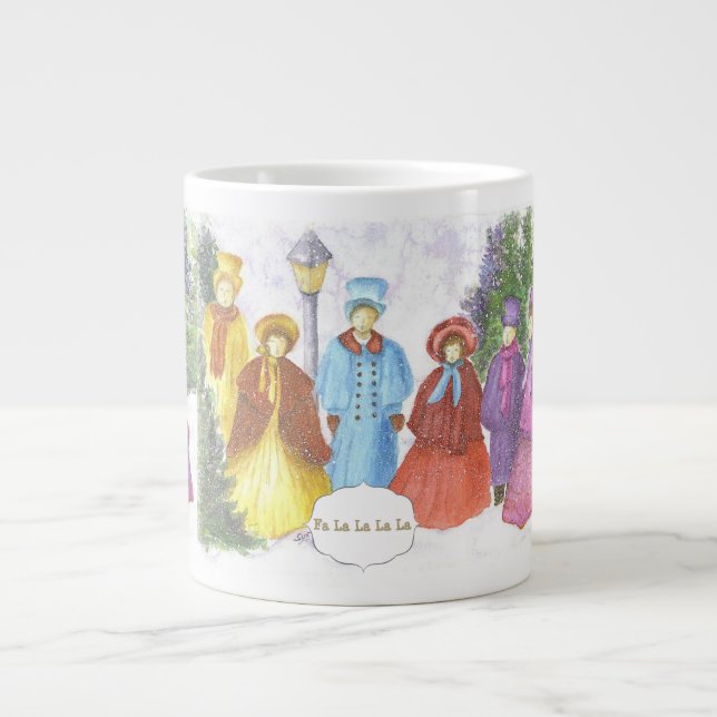 CANECA DE CAFÉ GRANDE CARREGAMENTO NA ESTAÇÃO (Frente)