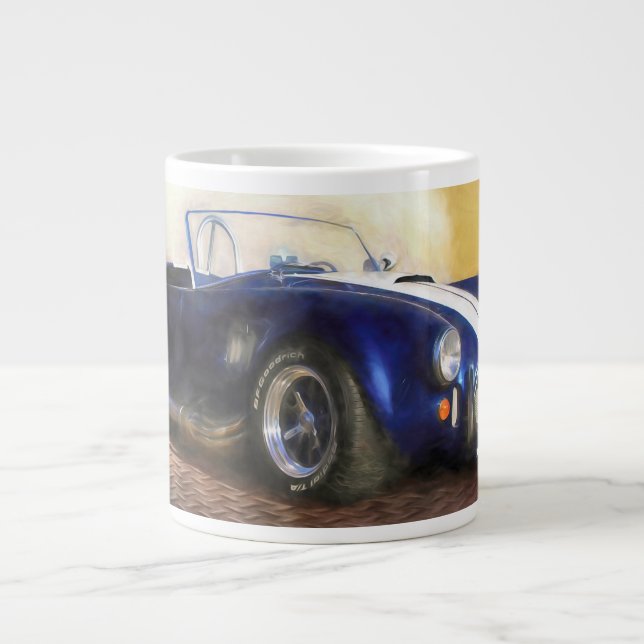 Caneca De Café Grande Carro de Cobra "FANG STRIKER" (Frente)