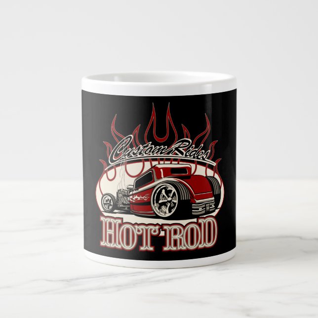 Caneca De Café Grande Cartografia a quente (Frente)
