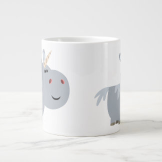 Caneca De Café Grande Cartoon Incruzável, Bonito, Unicorn