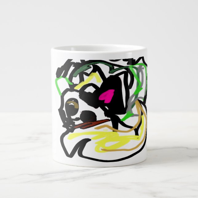 Caneca De Café Grande Casa de Chihuahua (Frente)