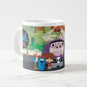 Caneca De Café Grande Casa de Foster para Amigos Imaginários Desligame